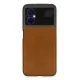 Xiaomi Poco M5 Kılıf Loop Deri Silikon - Kahverengi