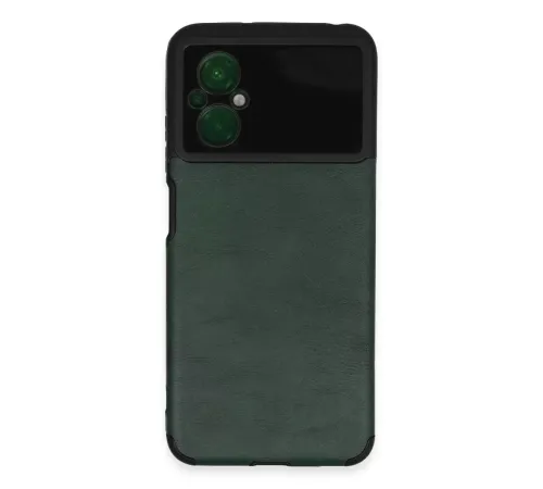 Xiaomi Poco M5 Kılıf Loop Deri Silikon - Yeşil