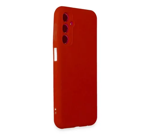 Samsung Galaxy M34 5G Kılıf First Silikon - Kırmızı