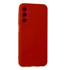 Samsung Galaxy M34 5G Kılıf First Silikon - Kırmızı