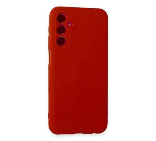 Samsung Galaxy M34 5G Kılıf First Silikon - Kırmızı