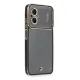 Xiaomi Poco M5 Kılıf Liva Lens Silikon - Siyah