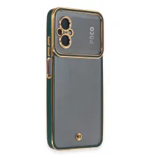 Xiaomi Poco M5 Kılıf Liva Lens Silikon - Yeşil