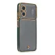 Xiaomi Poco M5 Kılıf Liva Lens Silikon - Yeşil