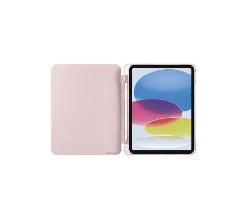 Apple iPad 2022 10.9 (10.nesil) Kılıf Kalemlikli Mars Tablet Kılıfı - Rose Gold