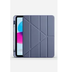 Apple iPad 2022 10.9 (10.nesil) Kılıf Kalemlikli Mars Tablet Kılıfı - Lavender