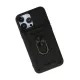 Apple iPhone 13 Pro Max Kılıf Pars Lens Yüzüklü Silikon - Siyah
