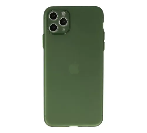 Apple iPhone 11 Pro Max Kılıf Puma Silikon - Yeşil