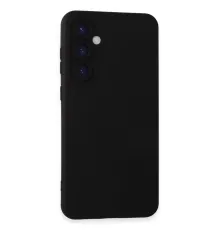 Samsung Galaxy S24 Plus Kılıf Nano içi Kadife Silikon - Siyah