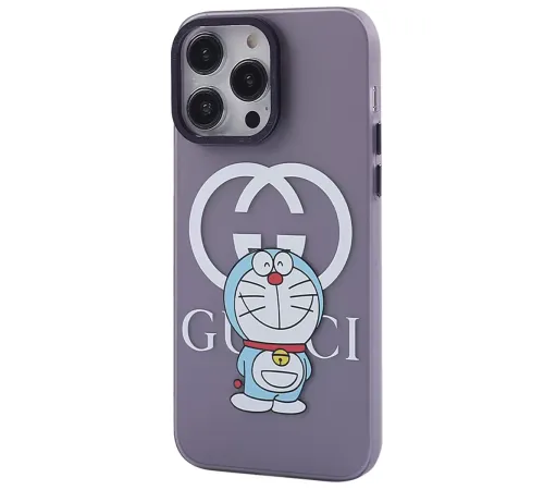 Apple iPhone 14 Pro Kılıf Desenli Kapak - Mor - 3
