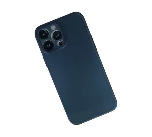 Apple iPhone 13 Pro Kılıf PP Ultra İnce Kapak - Mavi