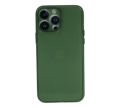 Apple iPhone 13 Pro Kılıf PP Ultra İnce Kapak - Yeşil