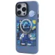 Apple iPhone 14 Pro Kılıf Desenli Kapak - Mavi - 1