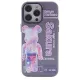 Apple iPhone 14 Pro Max Kılıf Desenli Kapak - Mor - 1