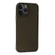 Apple iPhone 13 Pro Max Kılıf PP Ultra İnce Kapak - Gri