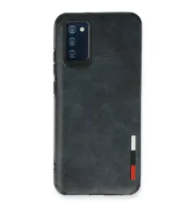 Samsung Galaxy A03S Kılıf Loop Deri Silikon - Lacivert