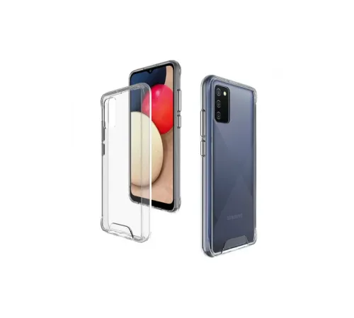 Samsung Galaxy A03S Kılıf Lüx Şeffaf Silikon