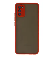 Samsung Galaxy A03S Kılıf Montreal Silikon Kapak - Kırmızı