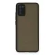 Samsung Galaxy A03S Kılıf Montreal Silikon Kapak - Siyah