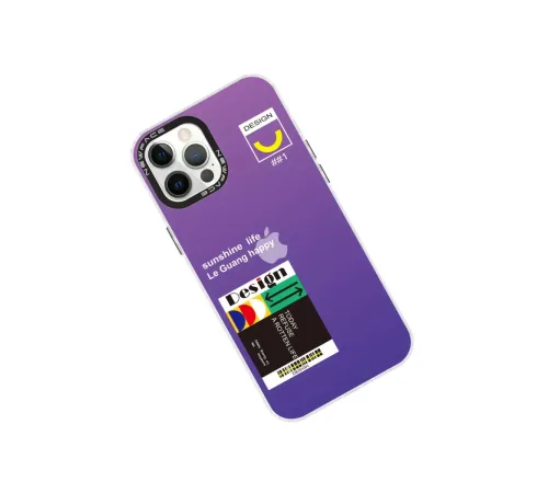 Apple iPhone 12 Pro Max Kılıf Estoril Desenli Kapak - Estoril - 4