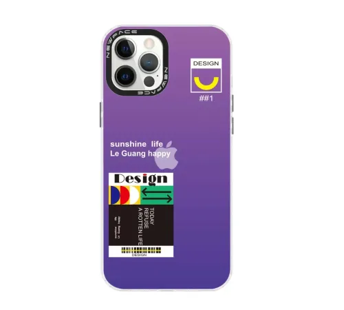 Apple iPhone 12 Pro Max Kılıf Estoril Desenli Kapak - Estoril - 4