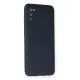 Samsung Galaxy A03S Kılıf Nano içi Kadife Silikon - Lacivert