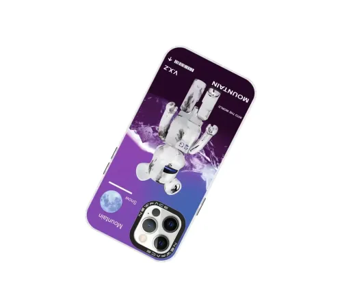 Apple iPhone 12 Pro Max Kılıf Estoril Desenli Kapak - Estoril - 8