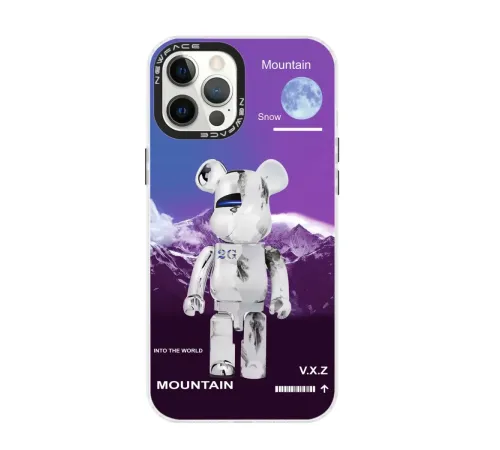 Apple iPhone 12 Pro Max Kılıf Estoril Desenli Kapak - Estoril - 8