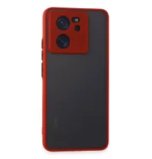Xiaomi Mi 13T Pro Kılıf Montreal Silikon Kapak - Kırmızı