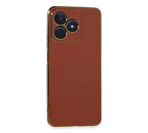 Realme C53 Kılıf Volet Silikon - Kırmızı