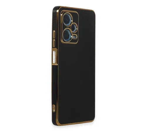Xiaomi Redmi Note 12 Pro Plus Kılıf Volet Silikon - Siyah