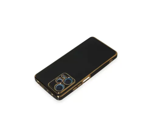 Xiaomi Redmi Note 12 Pro Plus Kılıf Volet Silikon - Siyah