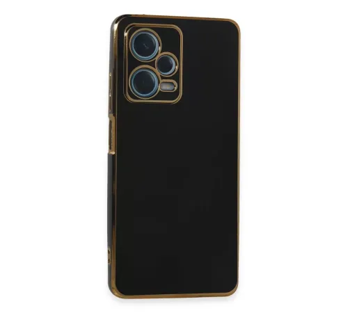 Xiaomi Redmi Note 12 Pro Plus Kılıf Volet Silikon - Siyah