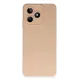 Realme C53 Kılıf Nano içi Kadife Silikon - Pudra