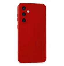 Samsung Galaxy S23 FE Kılıf Nano içi Kadife Silikon - Kırmızı