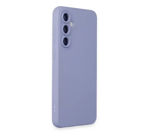 Samsung Galaxy S23 FE Kılıf Nano içi Kadife Silikon - Lila