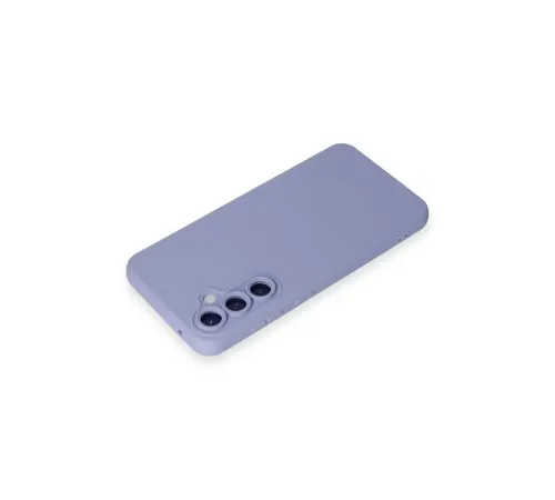 Samsung Galaxy S23 FE Kılıf Nano içi Kadife Silikon - Lila