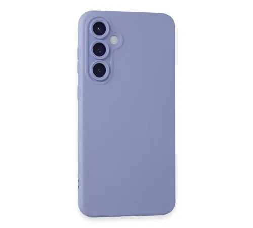 Samsung Galaxy S23 FE Kılıf Nano içi Kadife Silikon - Lila