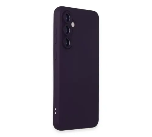 Samsung Galaxy S23 FE Kılıf Nano içi Kadife Silikon - Mor