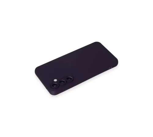 Samsung Galaxy S23 FE Kılıf Nano içi Kadife Silikon - Mor