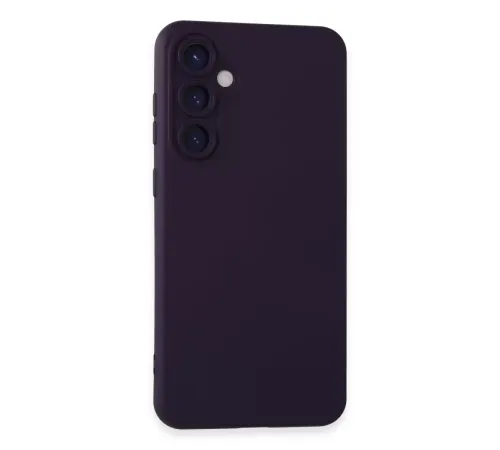 Samsung Galaxy S23 FE Kılıf Nano içi Kadife Silikon - Mor