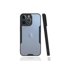Apple iPhone 13 Pro Kılıf Platin Silikon - Siyah