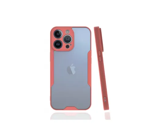 Apple iPhone 13 Pro Kılıf Platin Silikon - Pembe