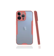 Apple iPhone 13 Pro Kılıf Platin Silikon - Pembe