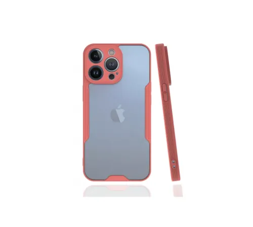 Apple iPhone 13 Pro Kılıf Platin Silikon - Pembe