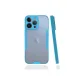 Apple iPhone 13 Pro Kılıf Platin Silikon - Mavi