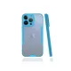 Apple iPhone 13 Pro Kılıf Platin Silikon - Mavi