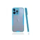 Apple iPhone 13 Pro Kılıf Platin Silikon - Mavi