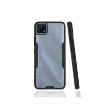Realme C25 Kılıf Platin Silikon - Siyah
