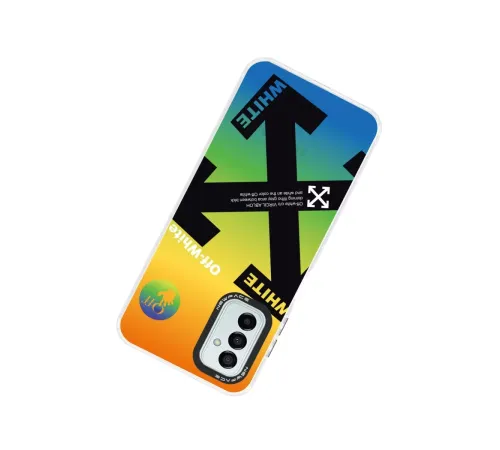 Samsung Galaxy M13 Kılıf Estoril Desenli Kapak - Estoril - 5